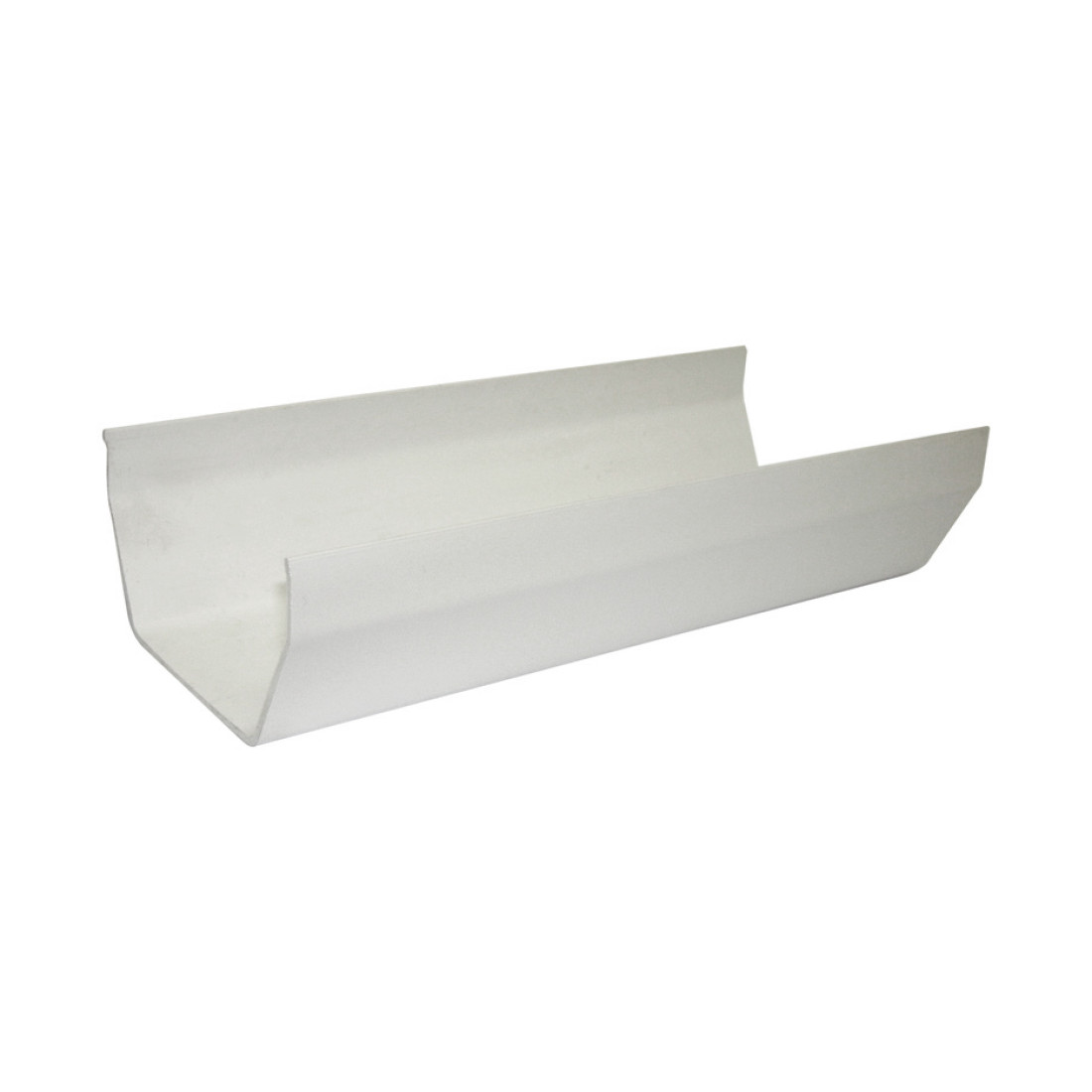 thumbnail interactive-video image 1 of Square Line Gutter Downpipe For Static Caravan – White, 2.5M, Rainwater System, Mystatic 1 of 6